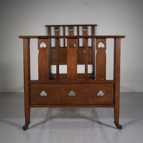Very Rare Heals St.Ives Antique Oak Single Bed 