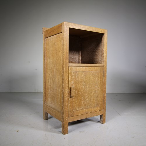 Heals 1920’S Oak Bedside Cabinet 