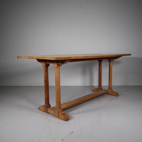 Large Heals Antique Oak Tilden Dining Table 