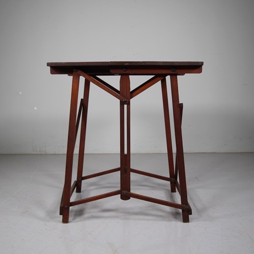 19Th Century Antique Hatherleys Patent Artists Table