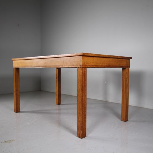 Gordon Russell 1930’S Weston Range Dining Table - Label