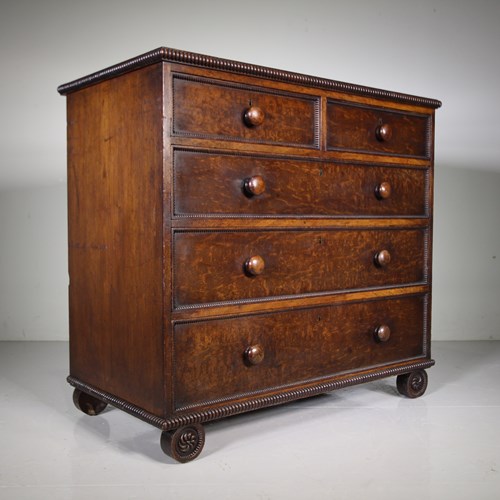 Regency Antique Mahogany Chest Of Drawers – Manner Of George Bullock