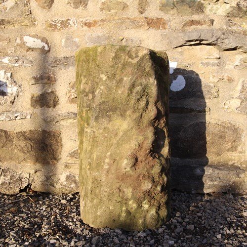 Georgian Antique Stone Garden Column Plinth 