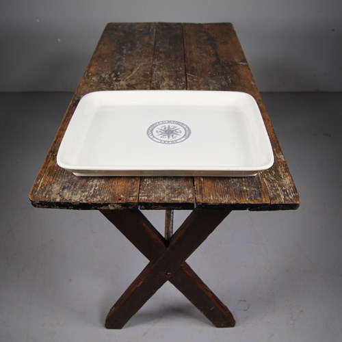 Rare Large Edwardian Antique Butchers Display Platter 