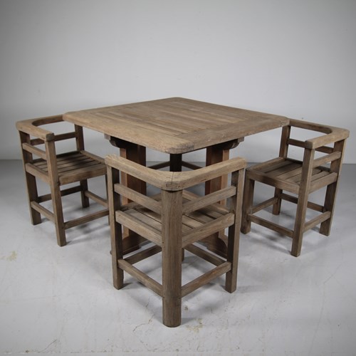 Heals Of London 1930’S Teak Garden Dining Set