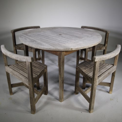 English 1960’S Teak Garden Dining Set By Jonelle 