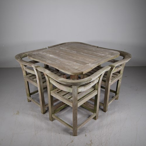 Rare Lister 1920’S Teak Garden Dining Set – Most Expensive Model