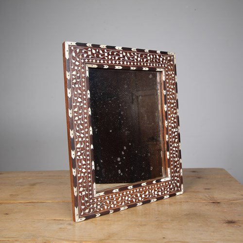 Moorish 1920'S Quality Inlaid Mirror 