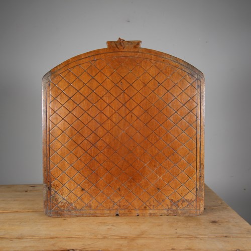 Late Georgian Antique Period Oak Oat Cake Riddleboard