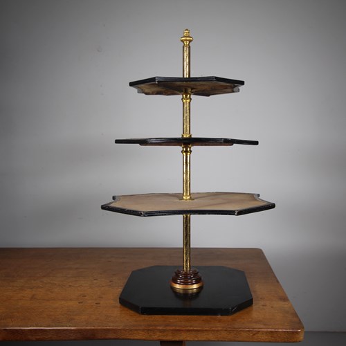 Large English High Quality 19Th Century Antique Tiered Shop Display 