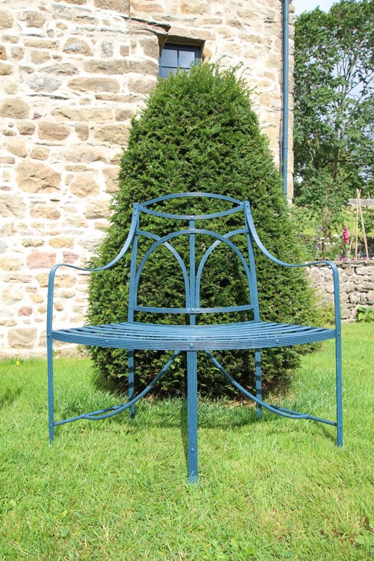  Regency Antique Iron Garden Tree Bench Seats - 2-miles-griffiths-antiques-img-8998-1033x1550-main-638035965013588892.jpg