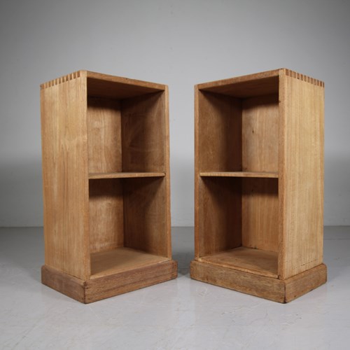 Pair Of 1930'S Teak Bedsides 