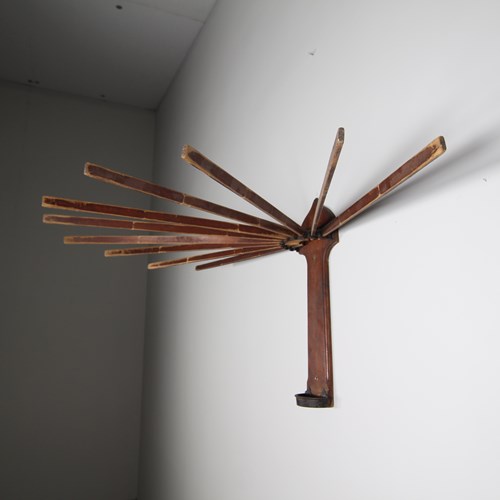 Country House Antique Wall Mounted Clothes Dryer