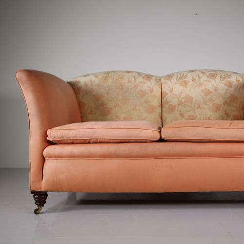 Large 19Th Century Antique Sofa By Gillows William Barrow 