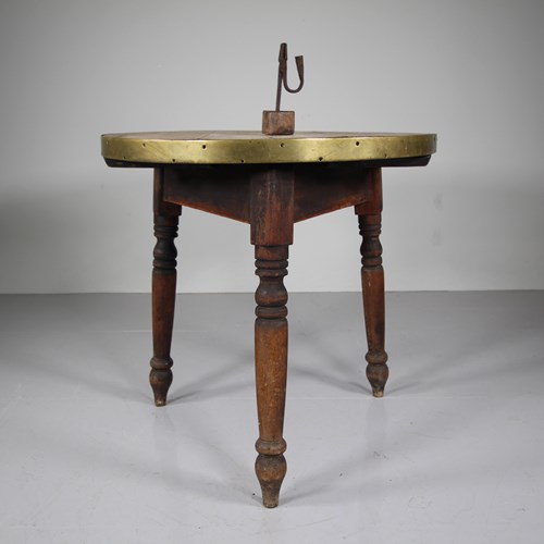 Early 19Th Century Large Antique Cricket Tavern Table 