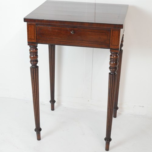 Scottish Regency Mahogany Lamp Table