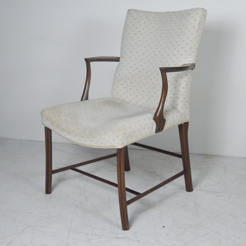 Scottish Mahogany Armchair