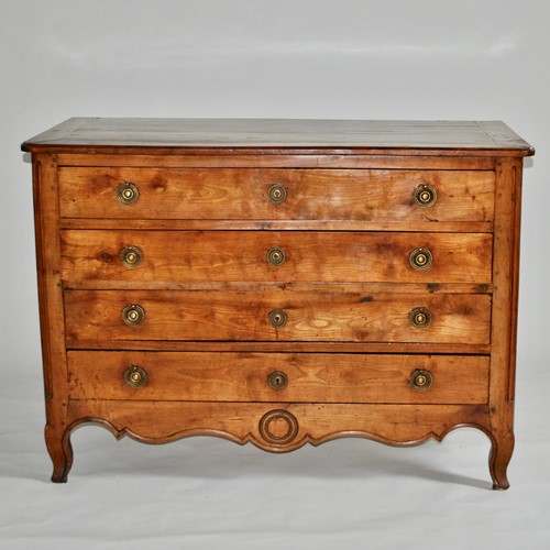 Early 19Th Century French Cherrywood Commode