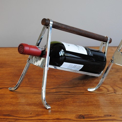 Pair Of Adnet Wine Bottle Holders