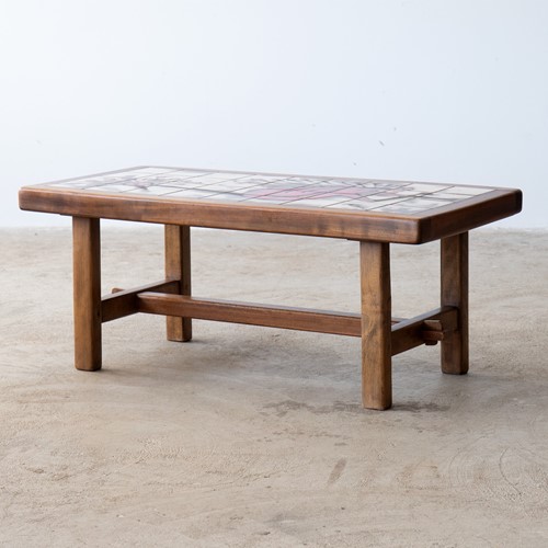 Mid-Century Stylised Crane Coffee Table