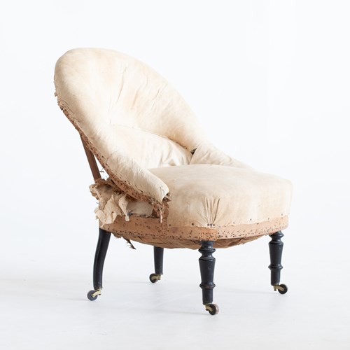 Napoleon III Fireside Chair