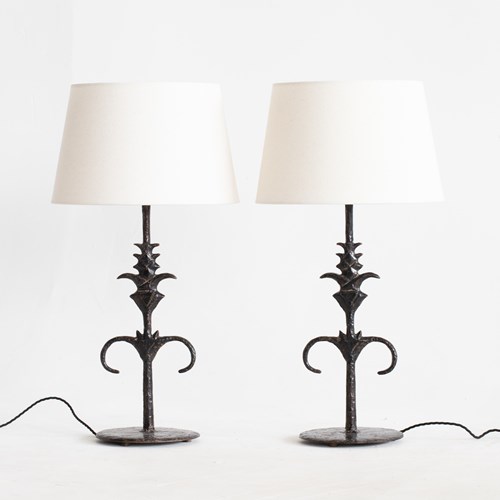 Forged Iron Table Lamps