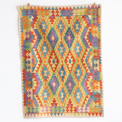 Geometric Afghan Kilim