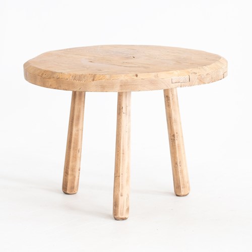 Primitive Chestnut Side Table