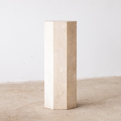 Italian Travertine Column