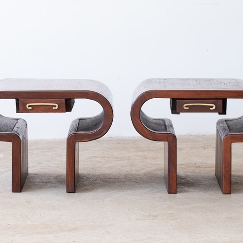 Mahogany Side Tables