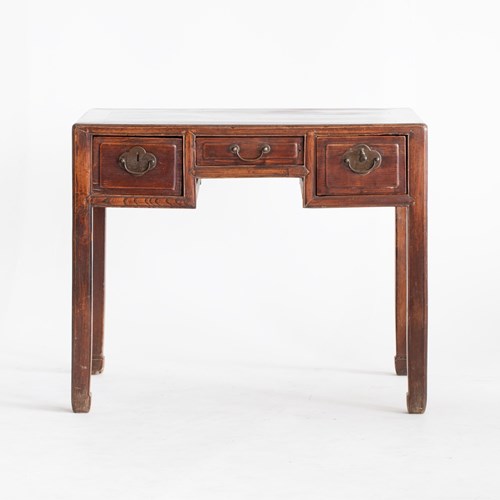 Chinese Elm Writing Table
