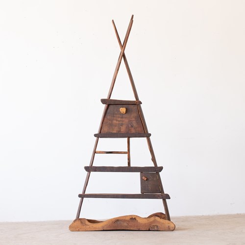 Naturalistic Driftwood Etagere