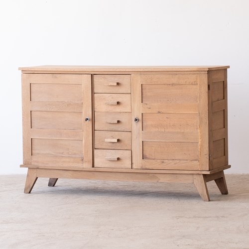 Modernist Oak Sideboard By René Gabriel