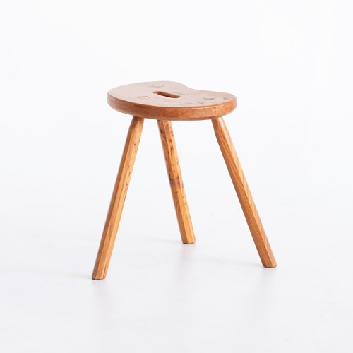 Elm Milking Stool