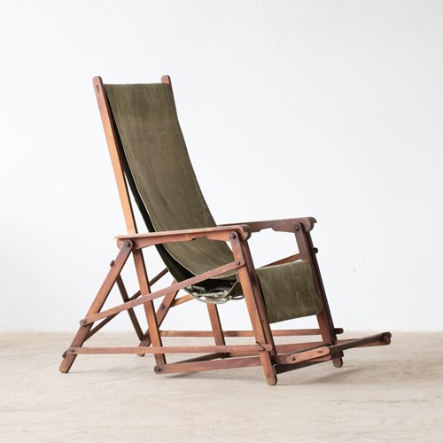 Italian Reclining Deck Chair