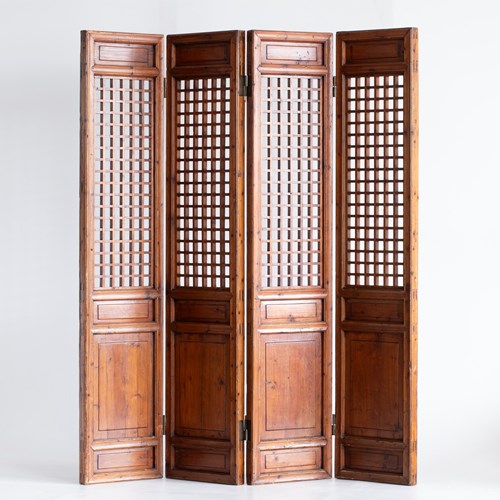 Chinese Latticework Screen