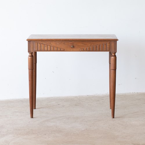 Art Deco Oak Writing Table