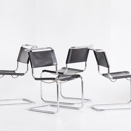 B33 Chairs By Marcel Breuer For Thonet