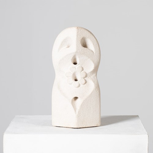 Limestone Owl Table Lamp