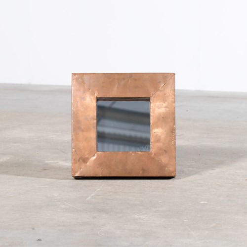 Square Copper Mirror