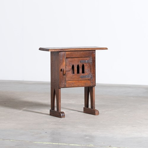 Oak Aumbry Cupboard