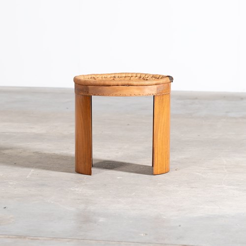 Art Deco Walnut Stool