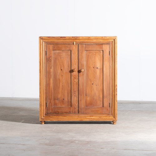 Rustic Pitch Pine Cupboard