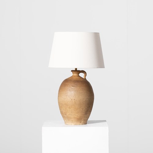 French Oil Jar Table Lamp