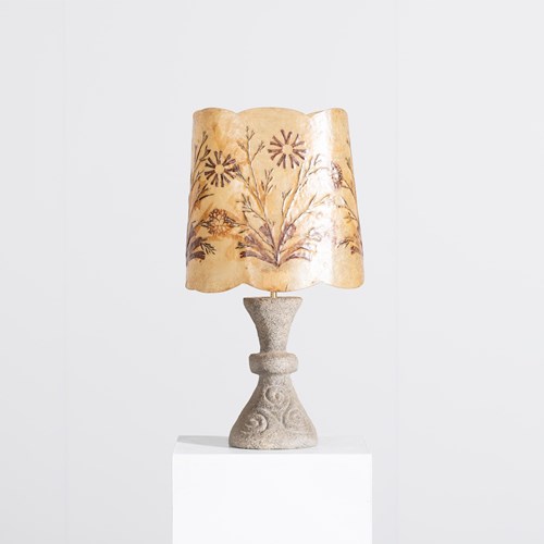 French Stone Table Lamp By Ploun