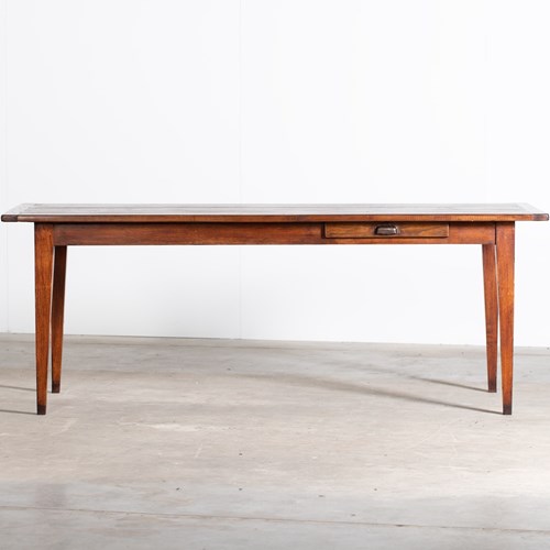 French Chestnut & Oak Farmhouse Table
