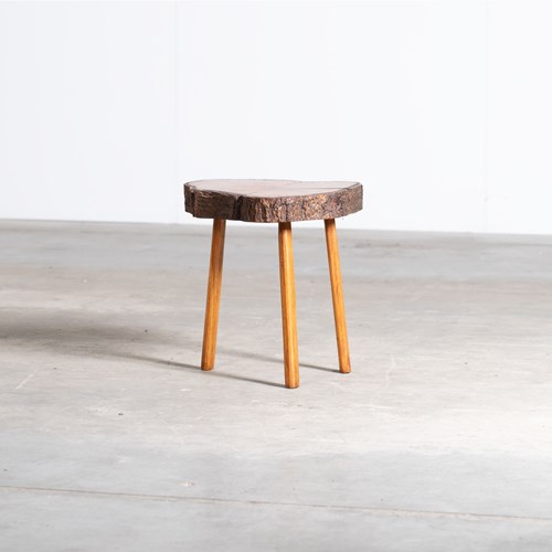 Naturalistic Elm Side Table