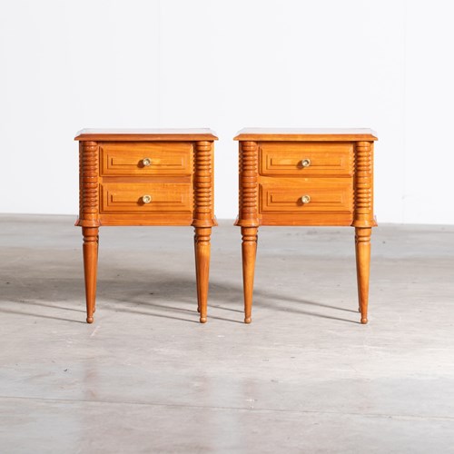 French Modernist Bedside Tables