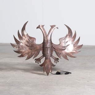 Armorial Eagle Wall Light