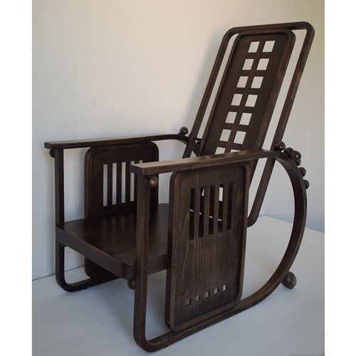 Josef Hoffmann ‘Sitzmaschine’ Style Armchair